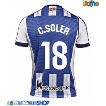 Maglie da calcio Real Sociedad Carlos Soler #18 Prima Maglia 2025-26 Manica Corta